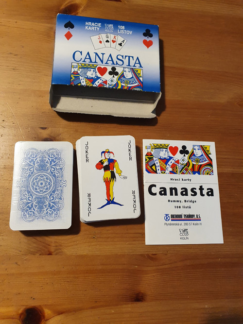 Canasta - hrací karty — foto 1
