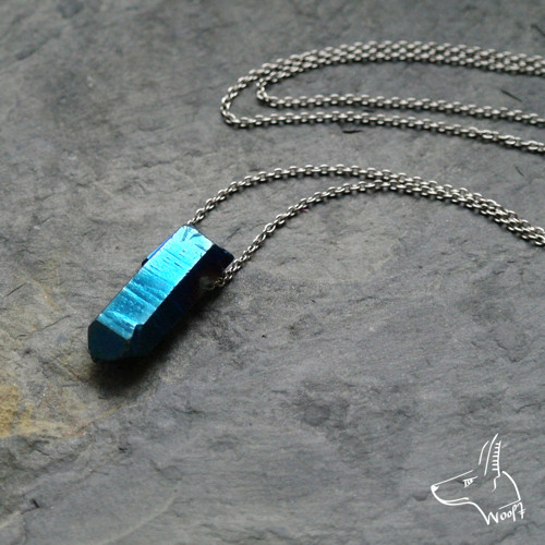 Křišťál aqua aura — foto 1