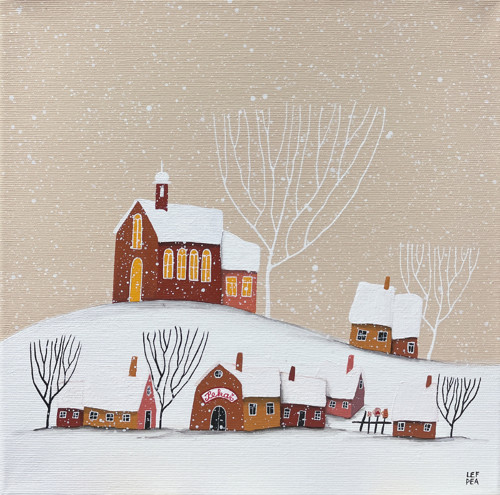 Chumelí, cinká, nezebe - 30x30cm — foto 1