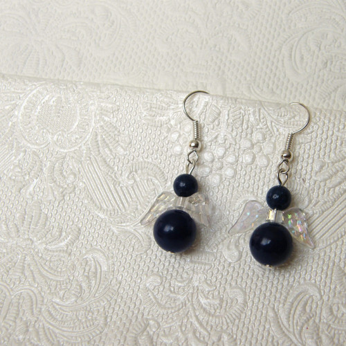 Andílci s lapis lazuli