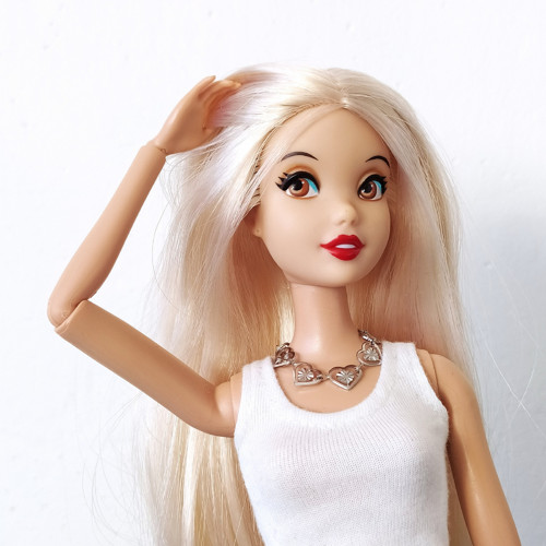 Řetízek se srdíčky pro Barbie, IT, FR2