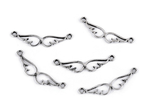 Ozdobný díl / přívěsek křídla 8x31 mm (1ks)