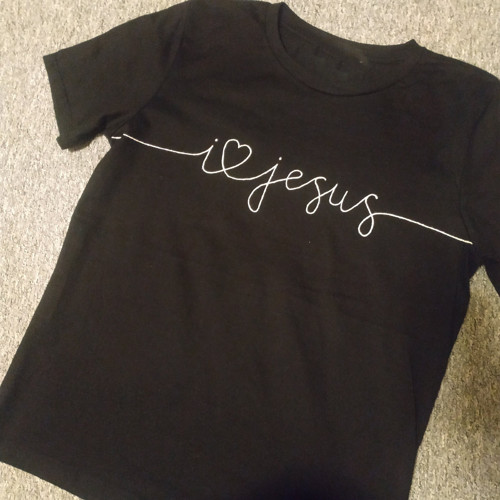 Tričko i love jesus — foto 1