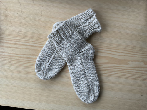 Pletené dětské ponožky — foto 1