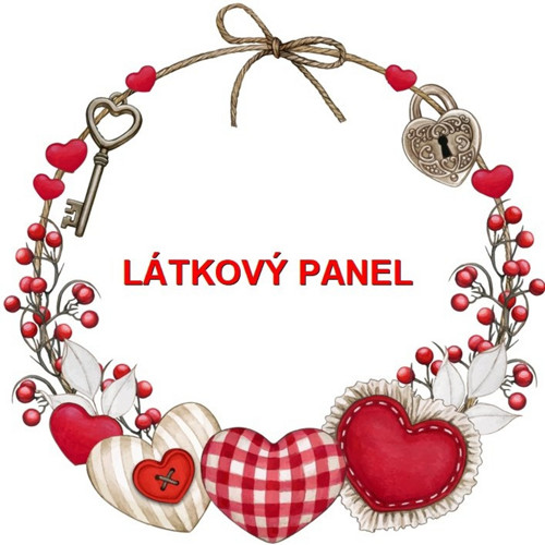 Bavlněný panel 10x10 cm