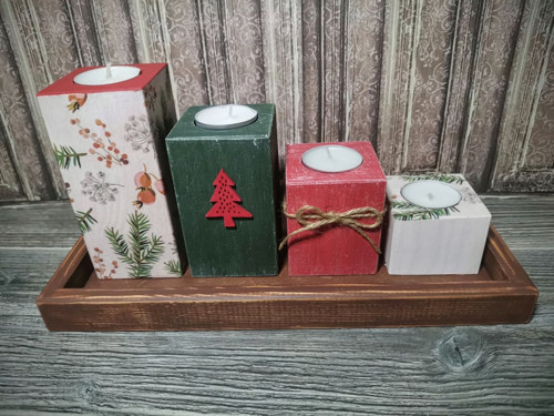 Adventní svícen — foto 1