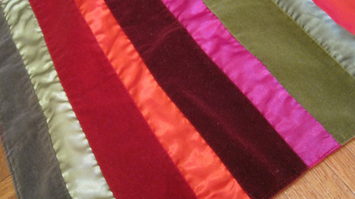 Veselá dečka patchwork vánoční 155x40cm — foto 1