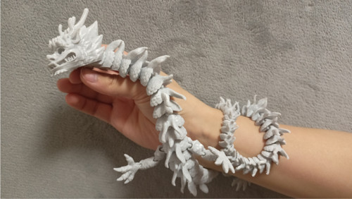 Flexi Imperiální Drak - 51 cm - 3D tisk