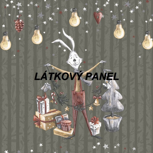 Bavlněný panel 30x30 cm skladem — foto 1
