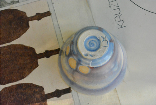 Fialová mistička, šálek, 80 ml — foto 1