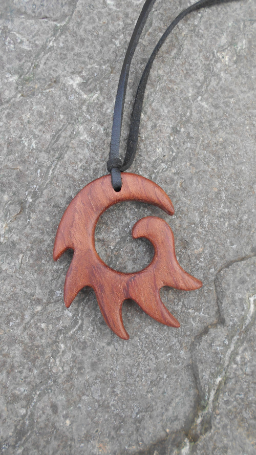Přívěsek - bubinga — foto 1