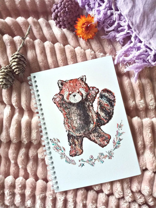 Blok Červená panda