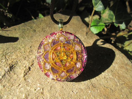 Org. šperk ,,Sri Yantra Šamanky " — foto 1