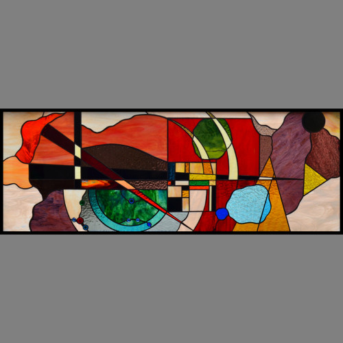 Vitráž Abstract