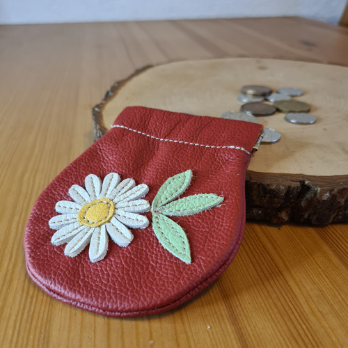 Kožená mincovka — foto 1