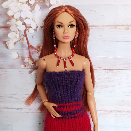 Sada šperků pro panenky Barbie, FR, Integrity