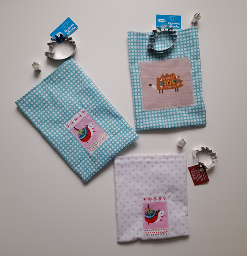 Ježčí pytlík s ježkem a jabkem - jihlavský merch