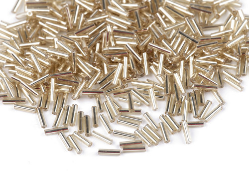 Rokajl hladké tyčky 6 mm (50g) - zlatá