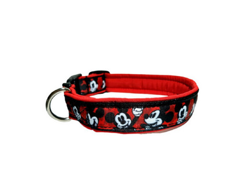 Obojek Mickey Red softshell