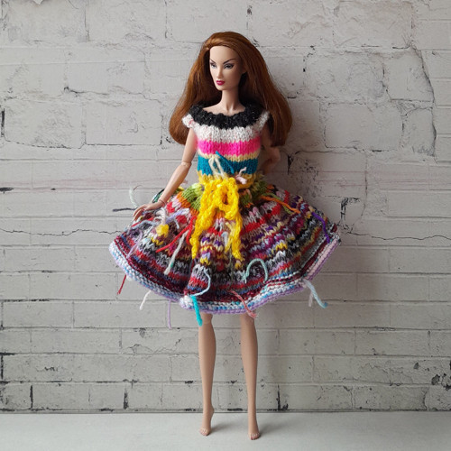 Oblečky pro Barbie, FR, Integrity - šaty — foto 1