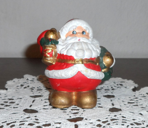 Keramická vánoční dekorace, SANTA CLAUS