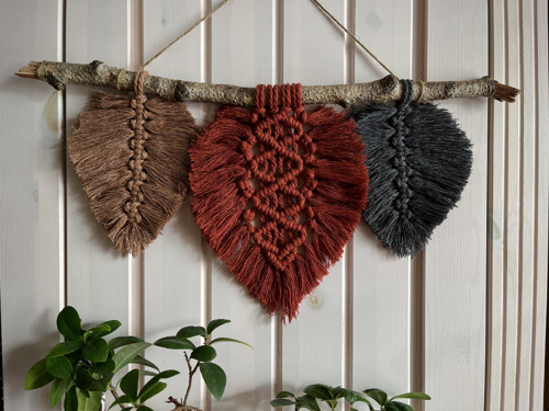Macramé dekorace