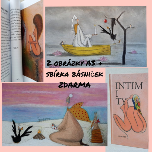 Zimní akce 2 obrazy A3 + sbírka Intimity zdarma