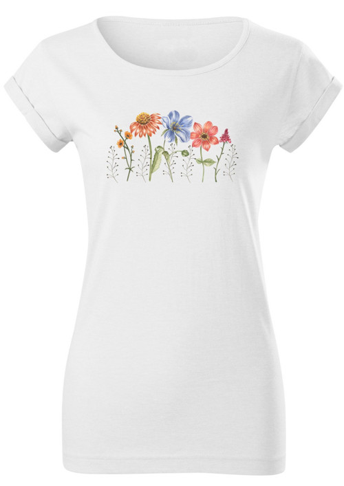 Dámské tričko "Beautiful Wildflowers"