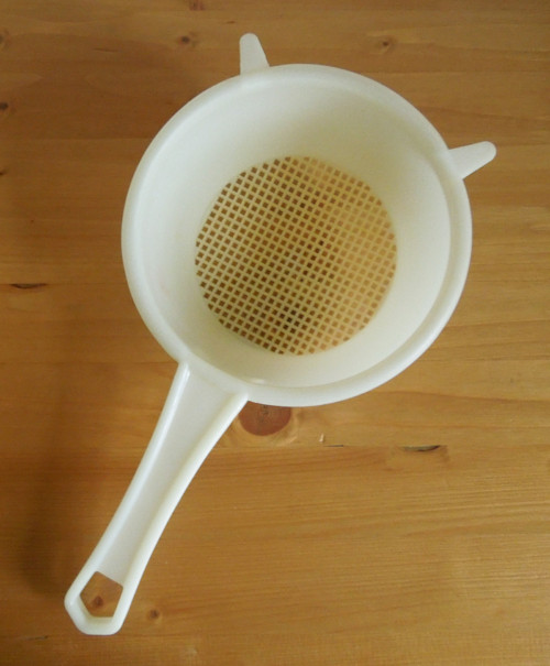 Retro velké síto