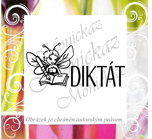 Diktát včelka 966. Razítko. — foto 1