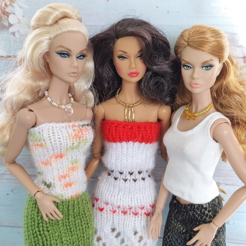 Náhrdelník pro panenky Barbie, FR, Integrity
