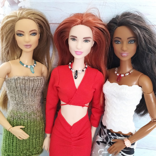 Náhrdelník pro panenky Barbie, FR, Integrity