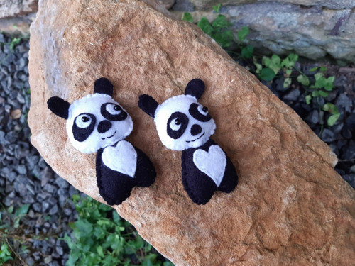Talismánek panda č. 2665