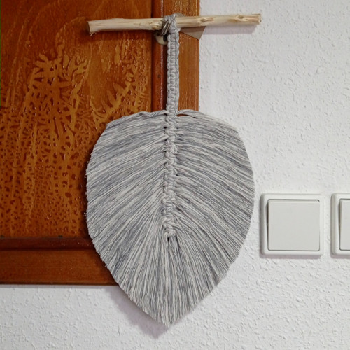 Macramé dekorace list