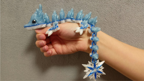 Mládě Zimního Draka - 29 cm - 3D Tisk — foto 1