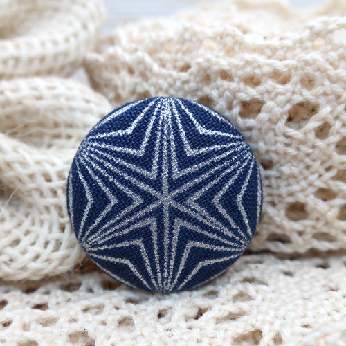 Buttonková brož Vánoční 25mm *na objednávku