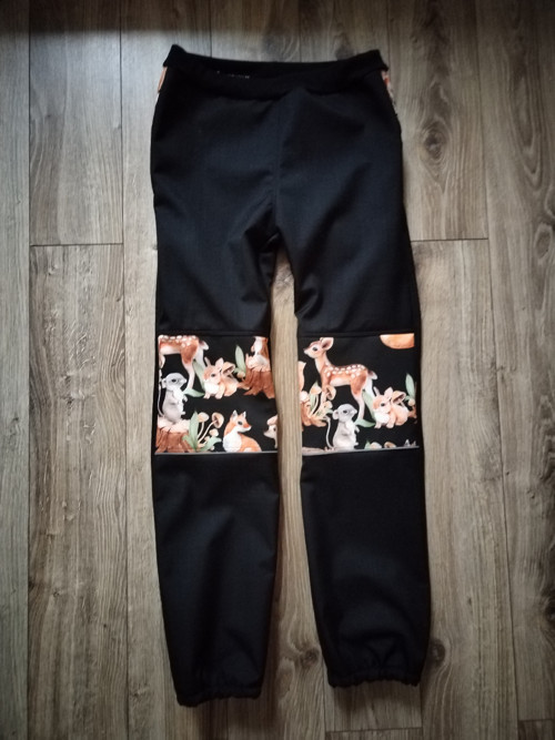 Softshellove kalhoty s beránkem - EXTRA TEPLÉ