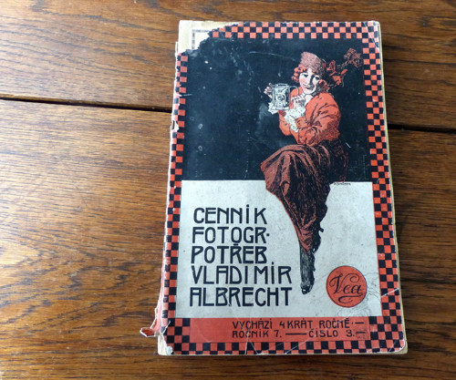 Ceník fotografických potřeb, Vladimír Albrecht