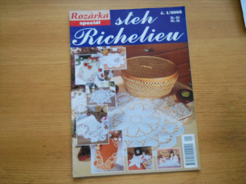 Rozárka speciál - steh Richelieu 1 / 2005 — foto 1