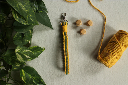 Klíčenka macramé I.
