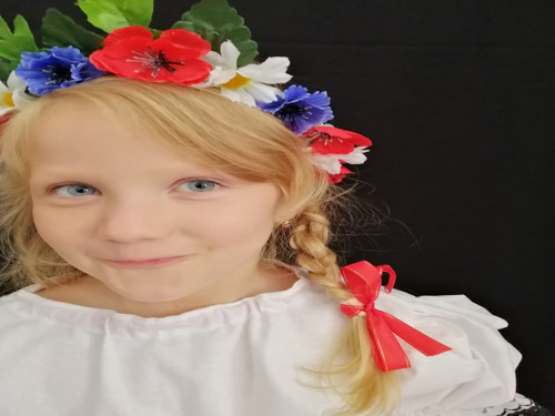 Věneček do vlasů. Kroj, folklor. — foto 1