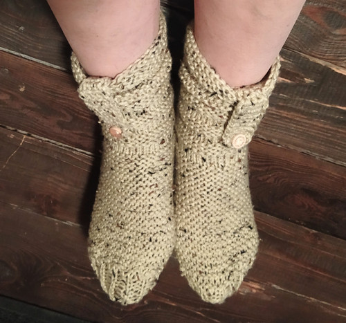 Ručně pletené ponožky "Tweed"