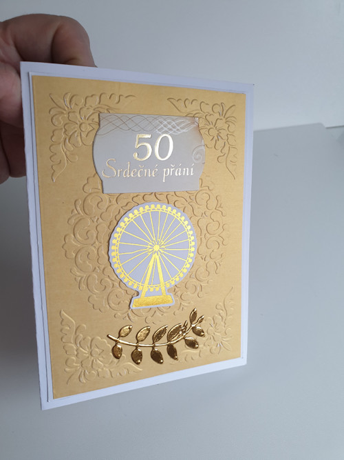 Krásné přáníčko k 50tinám — foto 1