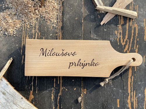 Dřevěné malé prkýnko - jméno III.