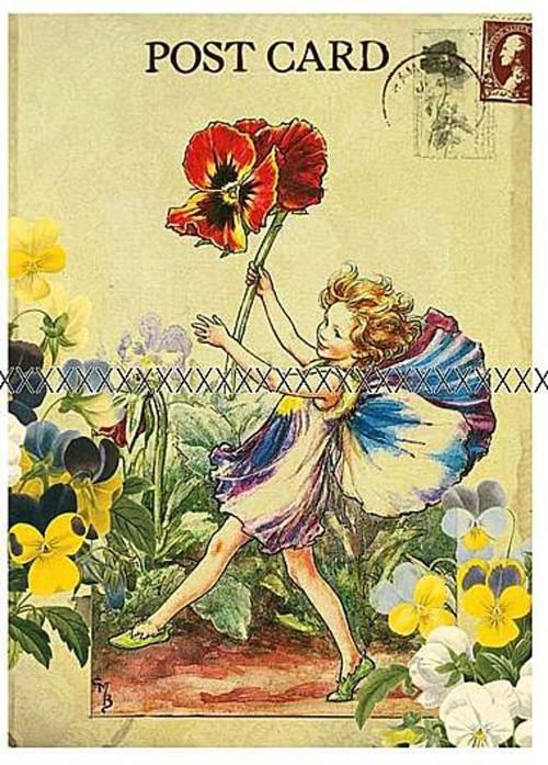 Bavlněný panel 14x19,5 cm - skladem