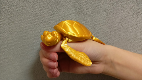 Flexi Veselá Želvička - 10 cm - 3D tisk — foto 1