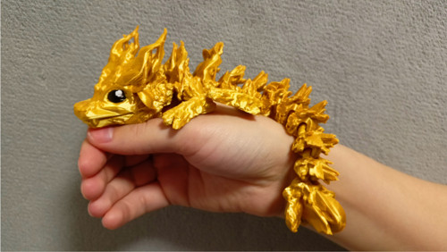 Mládě Lesního Draka - 22 cm - 3D Tisk — foto 1