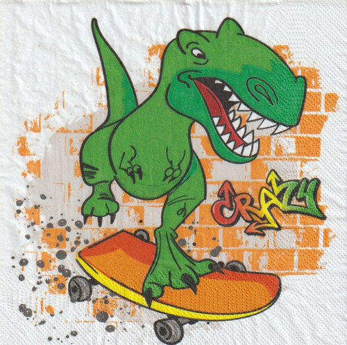 Ubrousek - dinosaurus