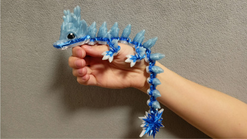 Mládě Zimního Draka - 31 cm - 3D Tisk — foto 1