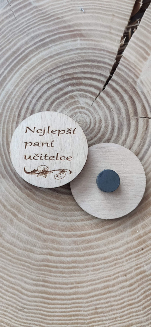 Magnetka pro paní učitelku